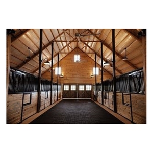 Légères mais robustes, nos écuries en bambou sont faciles à transporter et à installer, ce qui permet d'économiser du temps et de la main-d 'œuvre - Product Image 1