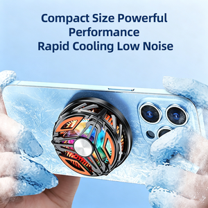 Antarcchill ตัวทำควา<span class=keywords><strong>ม</strong></span>เย็นโทรศัพท์สำหรับเล่นเก<span class=keywords><strong>ม</strong></span> RGB 15W พัดล<span class=keywords><strong>ม</strong></span>ระบายควา<span class=keywords><strong>ม</strong></span>ร้อนต่ำคลิปแ<span class=keywords><strong>ม</strong></span>่เหล็กควบคุมด้วยแม่เหล็กสำหรับสมาร์ทโฟน - Product Image 3