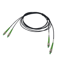 Single-mode PM Optical Fiber 460-1600nm Wavelength Panda Polarization Maintaining FC/PC/APC Connectors 0-80 Working