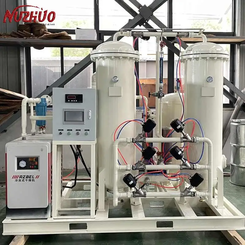 NUZHUO PSA Oxygen Generator For Industrial With Purity Of 95% Low Carbon And Energy Saving