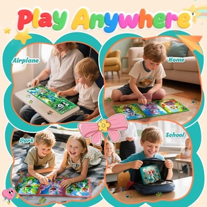 Puzzles magnétiques pour tout-petits de 3 à 5 ans, différents niveaux de difficulté, livres de puzzles magnétiques, puzzle magnétique pour enfants de 4 à 6 ans - Product Image 3