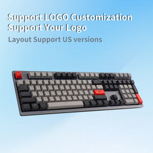 Nuevo Teclado Mecánico HengYu M108P-AI de 108 Teclas, Eje Kailh, Triple Modo, Silencioso, Retroiluminación LED, Intercambiable en Caliente, Interfaz USB Tipo-C, Tamaño Completo - Product Image 4