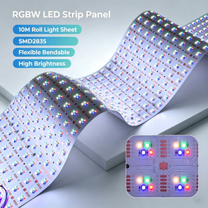 Feuille LED Flexible RVBW Extra Longue pour Sous-Plan de Travail, Panneau LED Flexible pour Marbre, Feuille LED Découpable - Product Image 1