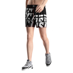 High Quality Bodybuilding <b>Short</b> Quick Dry Cycling Gym Workout <b>Polyester</b> Fitness High Waist Mens Gym Training <b>Shorts</b> - Product Image 5