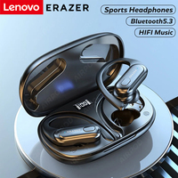Écouteurs sans fil ERAZER XT60 PRO à crochet d'oreille, affichage, pour le sport, casque TWS supra-auriculaire