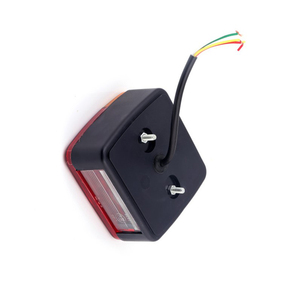 Boeray 12V <b>LED</b> ABS Trailer Tail <b>Light</b> Emergency Blinker for Truck & Car Universal Fit Yellow <b>Red</b> - Product Image 3
