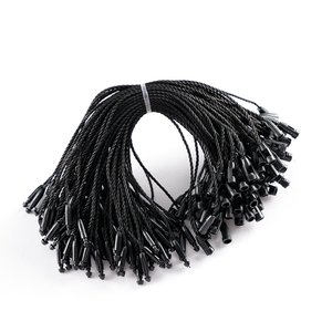 1000 pièces par paquet étiquette d'étanchéité de tête de balle étiquette suspendue étiquette en plastique coton utilisée pour les vêtements brouillage de la chaîne d'étiquettes volantes - Product Image 6