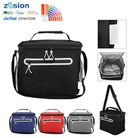 Sac isotherme portable pour pique-nique à la plage, sac à bandoulière pour étudiants, enfants et adultes, sac à déjeuner à fermeture éclair, grande capacité, étanche