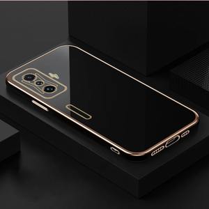 <span class=keywords><strong>Coque</strong></span> de téléphone en silicone plaquée carrée de luxe pour Xiaomi <span class=keywords><strong>POCO</strong></span> F4 <span class=keywords><strong>F3</strong></span> GT, Protection ultra fine à 360 degrés, couverture arrière souple - Product Image 1