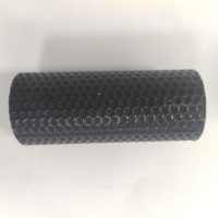 Feuilles de caoutchouc néoprène SBR CR anti-dérapant Silicone plastique goutte pointillé motif stratifié Nylon tissu