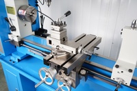 Mini Hobby Combinatie Draaibank Freesmachine HQ800 voor Metaalbewerking en Doe-het-zelf Projecten