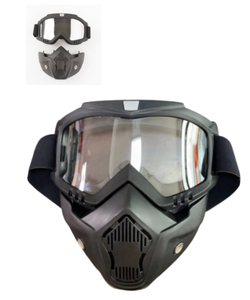 Masque de protection multifonctionnel pour moto avec visière amovible - Protection <span class=keywords><strong>anti</strong></span>-poussière pour <span class=keywords><strong>casque</strong></span> - Product Image 1