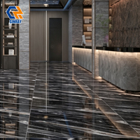 Azulejos de Porcelana 600x1200mm Antibacterianos Antideslizantes Resistentes a Ácidos con 1 Año de Garantía, Textura Imitación Piedra para Baño y Hotel