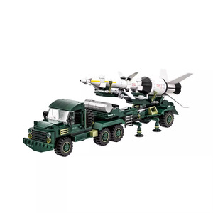 Wange Military Series <span class=keywords><strong>Tank</strong></span> Missile Transport Vehicle pour les amateurs militaires - Product Image 3