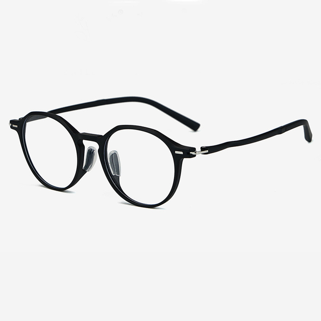 Wholesale Latest Fashion Flexible High Quality Matt Black Tr90 Optical Frame Glasses for Unisex