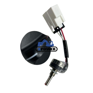 Interruptor de la perilla del motor del acelerador de las piezas de la excavadora, 22U-06-22420 22U-06-22380 - Product Image 1