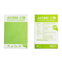 Adaptor WiFi USB untuk PC AX1800 WiFi 6 Adapter 5GHz 2.4GHz USB 3.0 WiFi Dongle MT7921 Kartu Jaringan Nirkabel untuk Komputer