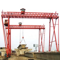 Grues à portique à double poutre télécommandées de 100 tonnes et 120 tonnes pour le fret portuaire
