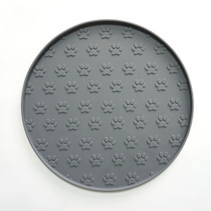 Toptan Su Geçirmez Kaymaz Dayanıklı Yuvarlak Silikon Köpek Kedi Mama Kapları Hayvan Desenli (Done-Sure tarafından) - Product Image 3