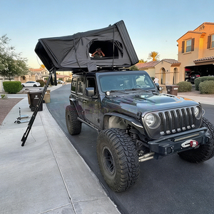 High Quality Foldable 4-Season Performance Waterproof Outdoor Roof Top <b>Tent</b> Aluminum Car Roof Top <b>Tent</b> Hard Shell With Ladder - Product Image 5