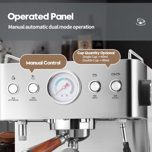 Fornitura di fabbrica 15 Bar negozio <span class=keywords><strong>italiano</strong></span> usato doppia pompa Espresso macchina per caffè - Product Image 3