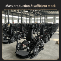 Machine de musculation commerciale OEM/ODM à charge libre pour l'entraînement de la force pectorale, presse à pectoraux assise, vente directe usine