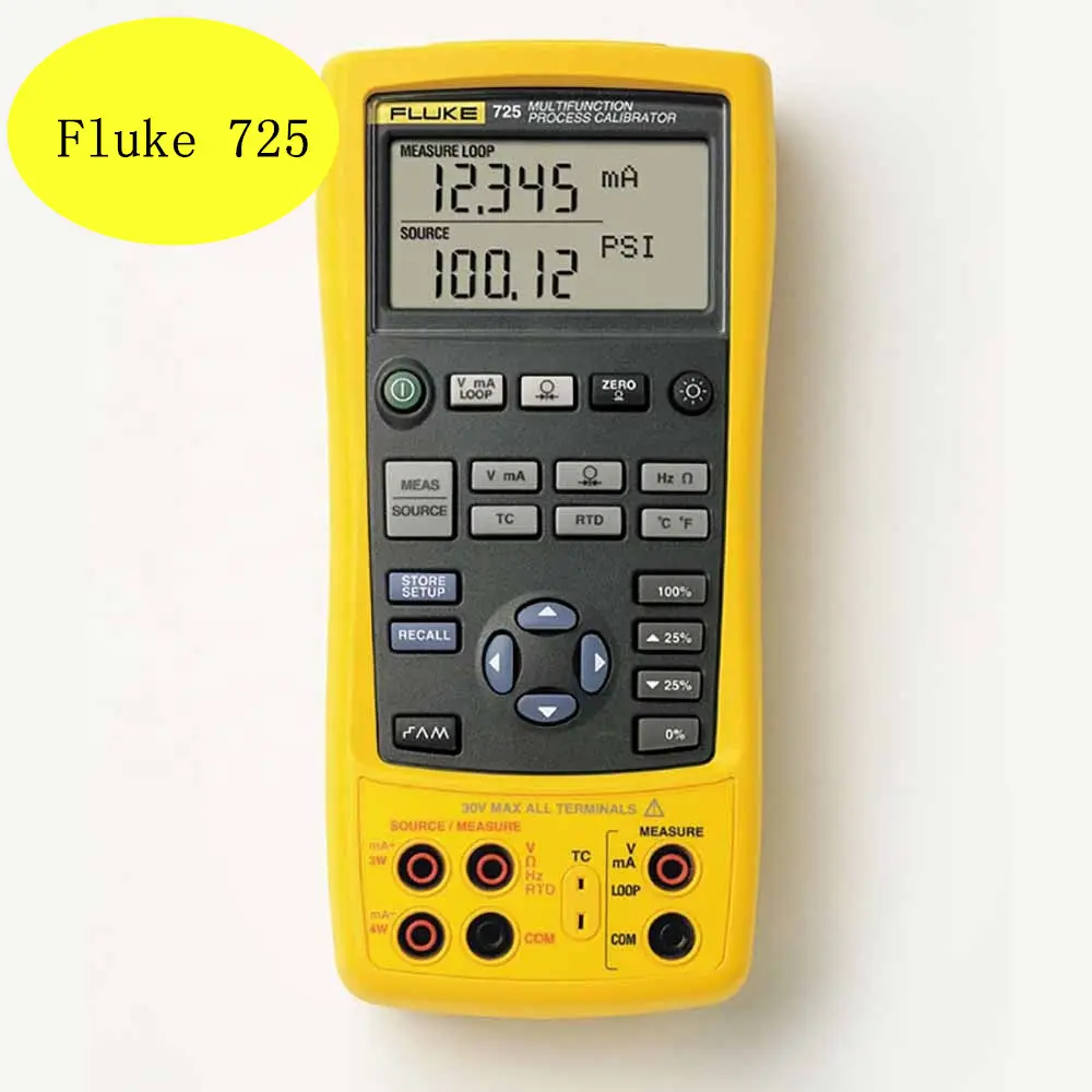 Fluke 725 çok işlevli proses kalibratörü