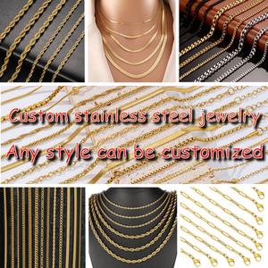 Fabricants de bijoux personnalisés : boucles d'oreilles, bagues, bracelets, chaînes, colliers avec nom, porte-clés personnalisés, pendentifs pour OEM - Product Image 3