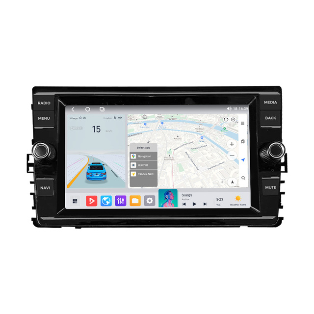 MEKEDE MS Car-play DSP RDS Gps Navigation IPS Screen Android Auto Multimedia Player Car Radio Audio for VW 2018 8 Inch