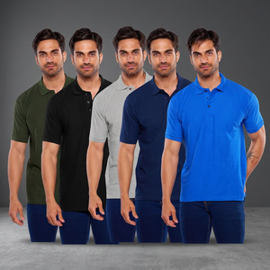 Chemise de golf d'été pour homme, col à revers, manches courtes, en coton, coupe ajustée, respirante, brodée, personnalisée OEM, fournie directement par l'usine - Product Image 3