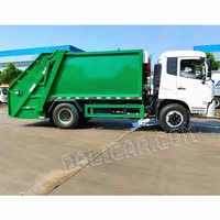 Camion compacteur à ordures diesel Dongfeng à bas prix, 4x2, 15 m³, manuel, à vendre