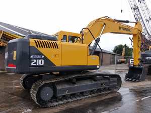 Construction High Quality Original Korea Brand Hyundai 210 Crawler Heavy Digger Machine Cheap Excavator - Product Image 4