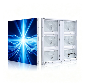 ป้ายโฆษณาดิจิทัล LED กลางแจ้งขนาดใหญ่แบบสองด้าน P6 P8 P10 พร้อมโครงสร้างเหล็กแบบกำหนดเองได้อย่างสมบูรณ์ - Product Image 1