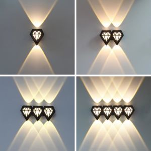 Waterproof Outdoor Up-Down LED Wall Sconce, High Quality Aluminum <strong>Lamp</strong> for Garden Corridor Exterior Lighting - Product Image 1