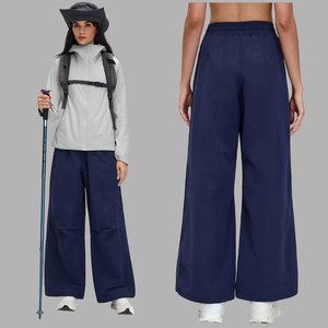 Nuovi <span class=keywords><strong>Pantaloni</strong></span> Cargo da <span class=keywords><strong>Donna</strong></span> a Vita Alta, Gamba Dritta, Vestibilità Ampia, Resistenti all'Acqua, per Escursionismo, <span class=keywords><strong>Trekking</strong></span>, Arrampicata e Casual - Product Image 2