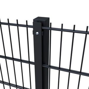 Valla de doble alambre para cinturón verde urbano, valla de doble alambre para protección paisajística de fábrica, valla exterior de doble alambre, valla de <span class=keywords><strong>escape</strong></span> - Product Image 3