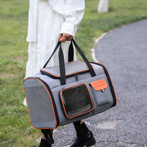 Köpek Oxford moda katı evcil hayvan sırt çantası taşınabilir büyük kapasiteli nefes çevre dostu - Product Image 1