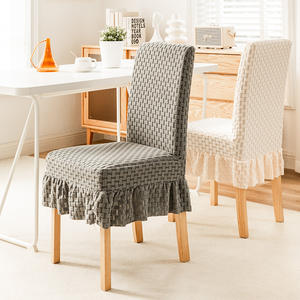 Funda de Silla Premium, Diseño Geométrico de Algodón, Ajuste Elástico, Cobertura Completa de 360 Grados, Lavable a Máquina - Product Image 3