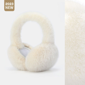 Cache-oreilles d'hiver chaud pour l'extérieur <span class=keywords><strong>Fausse</strong></span> <span class=keywords><strong>fourrure</strong></span> douce au toucher rembourrée à l'intérieur Meilleure vente Populaire pour les jeunes femmes - Product Image 2