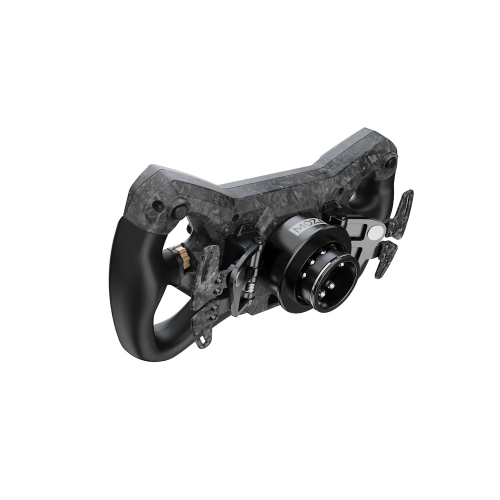 ORANGLES MOZA KS Pro 300mm GT Steering Wheel | 2.99" HD Display, Wireless Motion Sensing, Forged Carbon Paddles, for PC/Steam Deck & Third-Party Bases – Kuwait - detailed closeup view - illustrating benefits - Image 3 of 6 | created for all | Shop MOZA KS Pro 300mm GT Steering Wheel | 2.99" HD Display, Wireless Motion Sensing, Forged Carbon Paddles, for PC/Steam Deck & Third-Party Bases – Kuwait North Carolina | Free Shipping ORANGLES