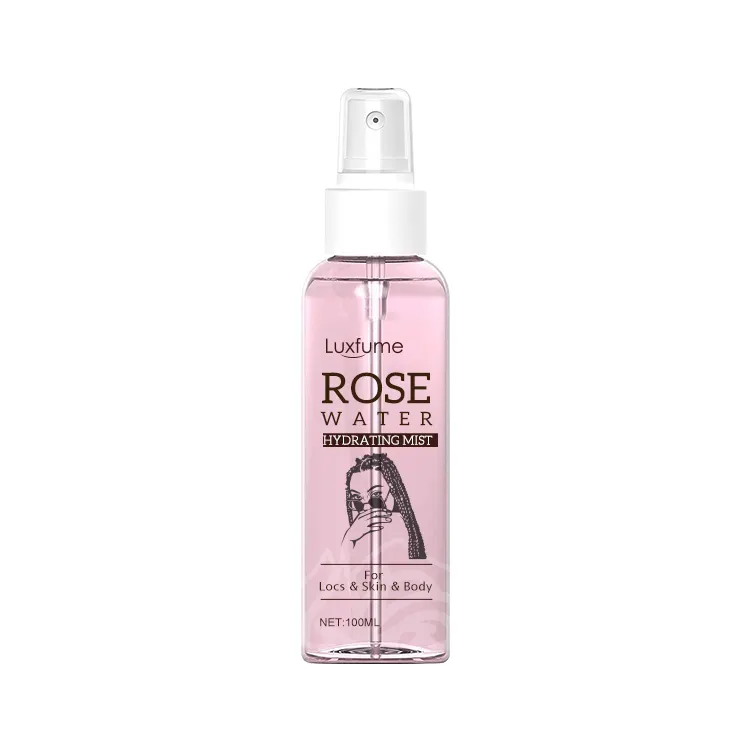 Private Label Bulk 100% Pure Organic Natural Hydraterende Rose Waternevel Toner Mist