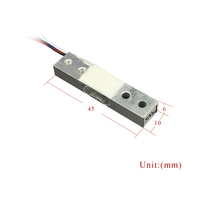 HY-191 Celda de Carga de Alta Precisión de 500g, Transductor de Celda de Carga de Aleación de Aluminio para Básculas Digitales y Equipos de Pesaje Pequeños