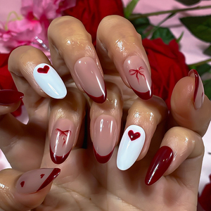 10 pièces de <span class=keywords><strong>faux</strong></span> ongles en acrylique personnalisés pour la <span class=keywords><strong>Saint</strong></span>-<span class=keywords><strong>Valentin</strong></span>, design complet, faits à la main, luxe, vente en gros, art des ongles, <span class=keywords><strong>faux</strong></span> ongles, <span class=keywords><strong>faux</strong></span> ongles - Product Image 3