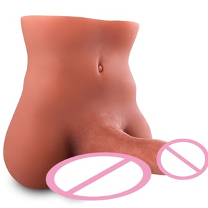 Dildo de torso para masturbación, masajeador de material TPE 100% impermeable, tacto suave, juguete sexual para adultos - Product Image 5