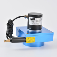 Sensor de longitud de cable MNH-300, transductor de posición de cable con retorno por resorte, sensor de posición de cable de 5000 mm, potenciómetro