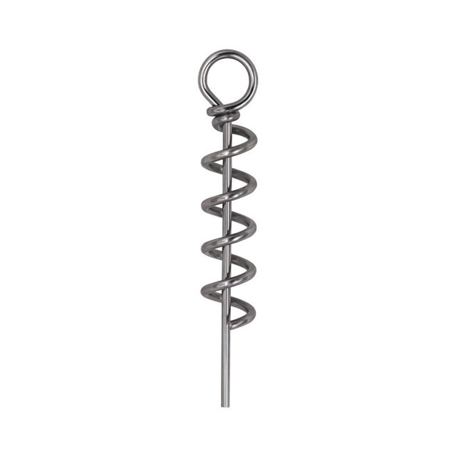 Sea Fishing Stainless Steel Wire Spring Lock Pin Connector Twist Lock Fishing Screw Needle Soft Lure Bait Fishing Accessories
