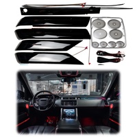 Kit d'éclairage ambiant pour Range Rover Sport 2013-2023, panneau de garniture de porte intérieur LED, couvercle de haut-parleur lumineux