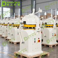 Machine semi-automatique de division et de façonnage de pâte, coupe-pâte et façonneuse commerciale pour boulangerie, pour la fabrication de boules de pâte à pain, à pain de mie et à pizza