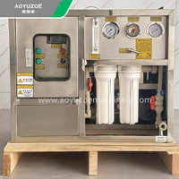Système de dessalement de l'eau de mer à énergie solaire osmose inverse RO Machine à eau potable pure pour l'île de bateaux