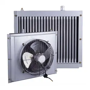 Greenhouse flower water heating 600*700MM breeding radiator with heat resistant fan